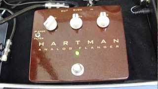 Video thumbnail for Hartman Analog Flanger demo, by Msm workshop by MSMWorkshop
