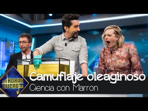 Marron deja a Elizabeth Moss con la boca abierta con su camuflaje oleaginoso - El Hormiguero 3.0
