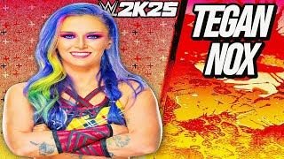 WWE 2K25 - Tegan Nox Signatures and Finishers 