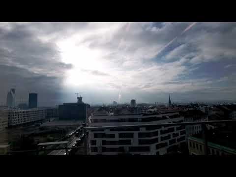 Kamine über Basel Winter 2020/21