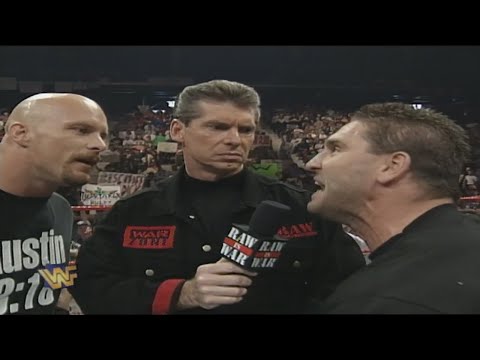Stone Cold and Ken Shamrock In-Ring Confrontation | June 16, 1997 Raw