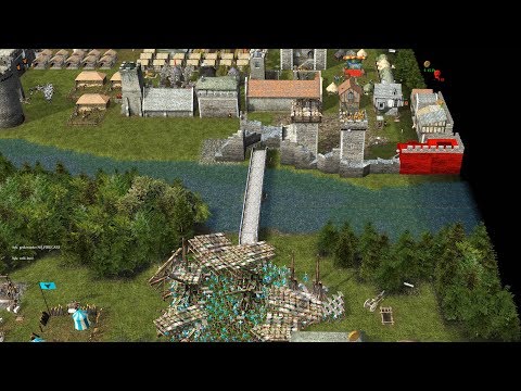 Stronghold 2: Steam Edition - 2v2 MULTIPLAYER GAMEPLAY