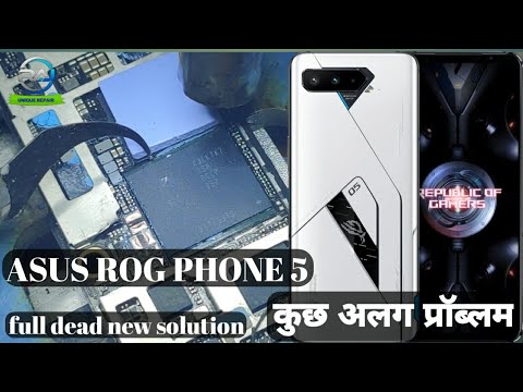 Asus ROG phone 5 full dead solution how to fix and #repair step by step