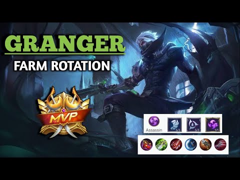 Granger Rotation to FARM FAST | Mobile Legends