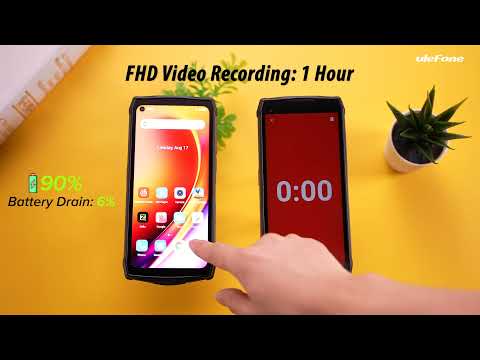 Battery Drain Review about the 13200mAh Battery of Ulefone Power Armor 13