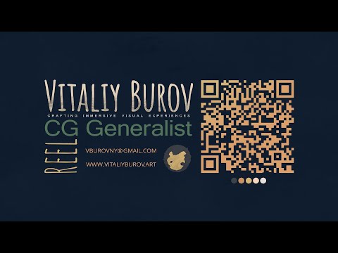 CG Generalist Reel - Vitaliy Burov - Open For Collaboration
