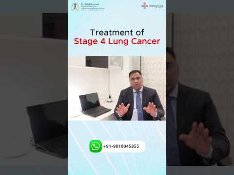 Treatment for Stage 4 Lung Cancer #ytshorts #lungcancer #healthylungs #chestsurgery