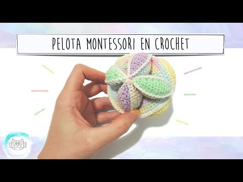 Como hacer una Pelota Puzzle Montessori en crochet
