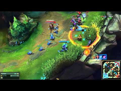 Perfect roaming gank