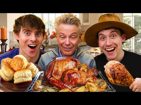 British Grandad tries Southern Thanksgiving!