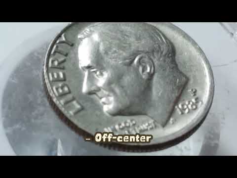🇺🇸. This 1985-P Roosevelt Dime Error Sells for $100+! 💰#error #coinhunt #uscoins