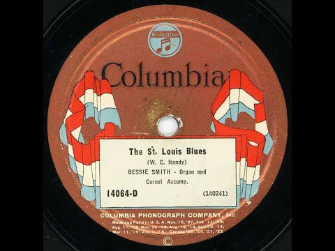 Bessie Smith - St Louis Blues/Cold In Hand Blues (1925 single) Public Domain Media