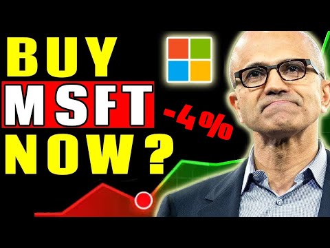 Time to Buy the Dip on Microsoft!? | Microsoft (MSFT) Stock Analysis! |
