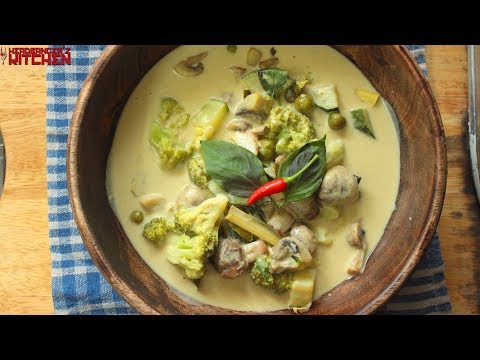 Vegetarian Keto Thai Green Curry | Keto Recipes | Headbanger's Kitchen