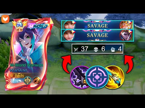 FINALLY FOUND THE BEST WANWAN BUILD AND EMBLEM S37 2025!! (Unli Savage)