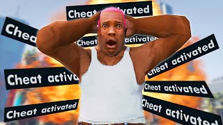 Can You Beat GTA San Andreas With All Cheats Activated?