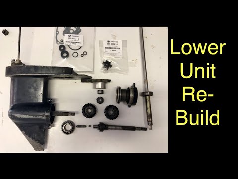 Outboard seal replacement - propeller - drive shaft - shift