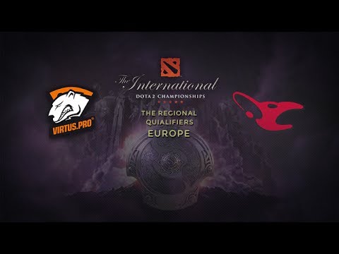 Virtus.pro -vs- Mouz, TI4 EU Qualifier, Grand Final, Game 1
