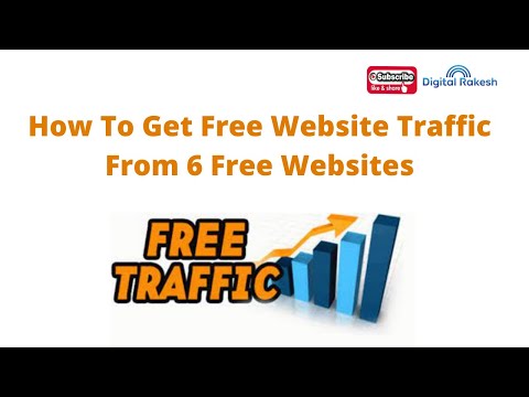 How to get traffic to your website for free
