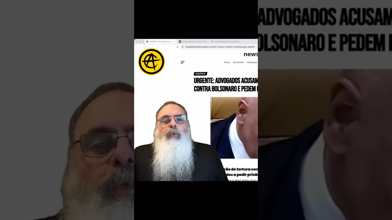 PGR recebe DENÚNCIA e PEDIDO de INVESTIGAÇÃO e PRISÃO de MORAES por TORTURA de BOLSONARO