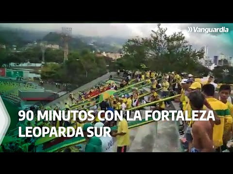 90 minutos con la Fortaleza Leoparda Sur, el alma del Atlético Bucaramanga | Vanguardia