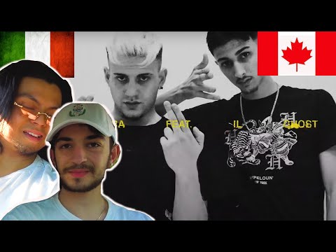 CANADIANS REACT TO ITALIAN DRILL - Baby Gang - Paura (feat. Il Ghost) [Official Visual Art Video]