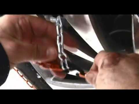 Chaînes neige Polaire XP9 - Montage