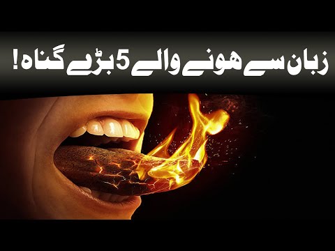Zuban Sy Hony Waly 5 Gunah | Subh E Noor