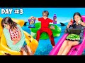 Last To Fall Off The Floaty Wins A Mystery Prize