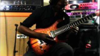 Tosin Abasi plays  Animals As Leaders "Tempting Time"