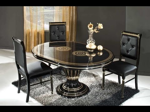 Dining table designs with glass top