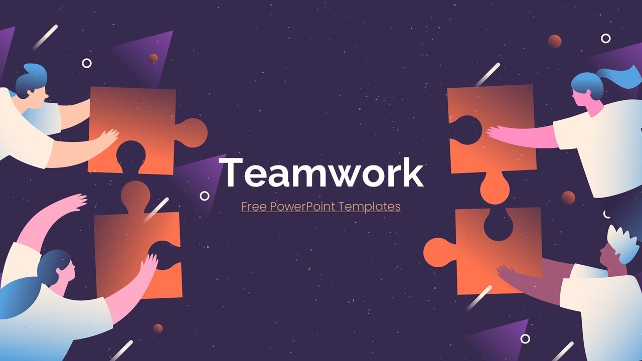 Teamwork PowerPoint Template & Google Slides Theme by GreatPPT
