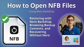 How to Open NFB Files (Nero BackItUp File Backup)