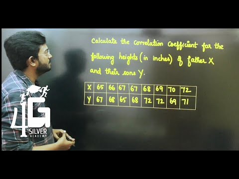 Correlation Coefficient in Tamil | Type 1 | Random Process and Linear Algebra in Tamil | Unit 2