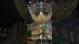 New Bond Street Christmas Lights #london #shorts #christmaslights