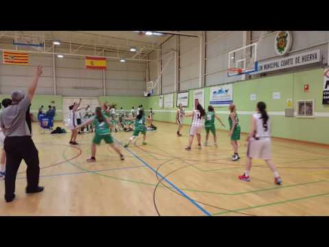 2015/2016 Cuarte Cadete Femenino vs Basket Aragón