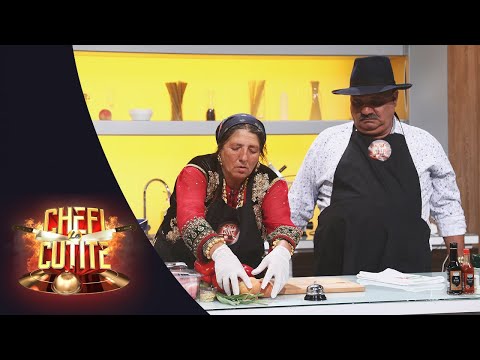 Diamant și Letiția, doi rromi autentici, gătesc tocană țigănească, la Chefi la Cuțite