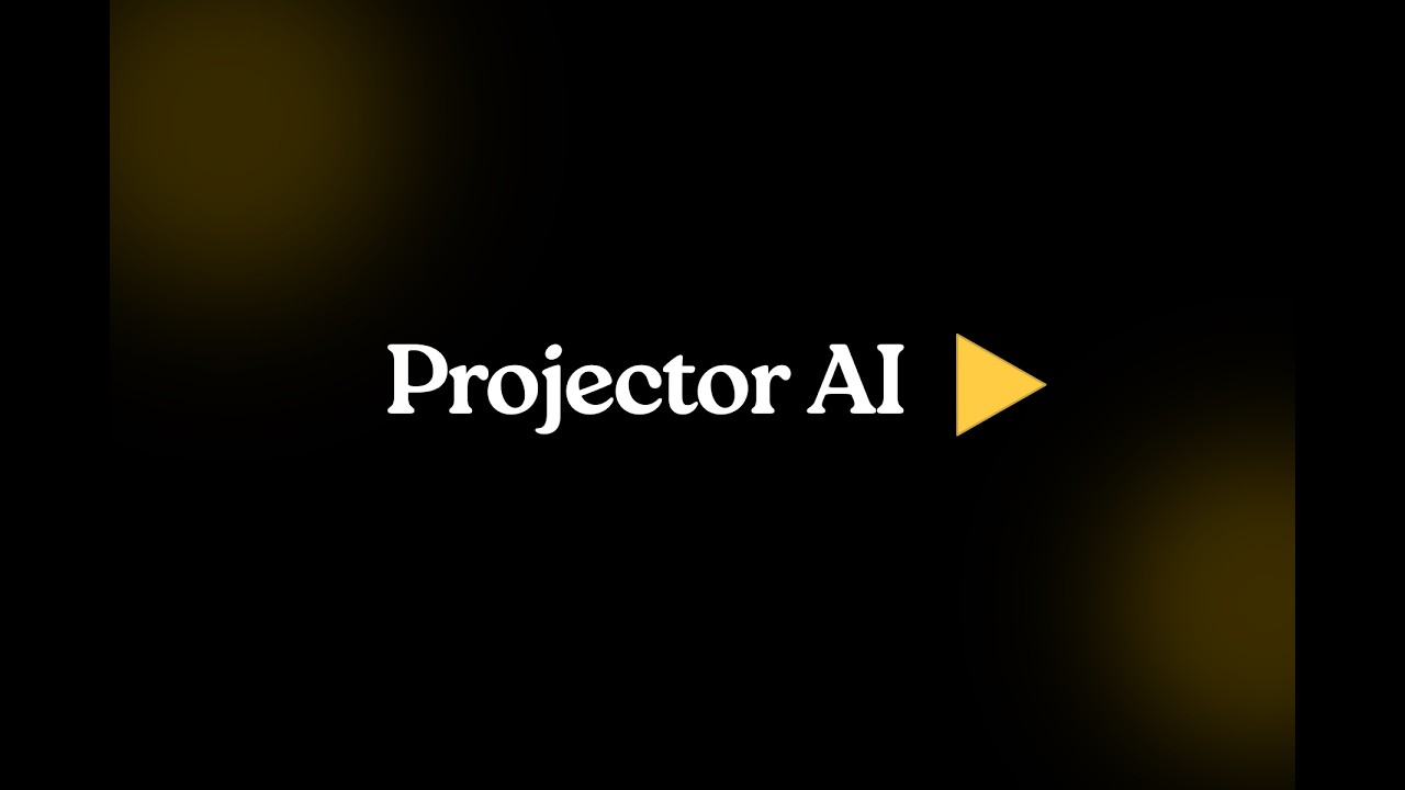 Projector AI | Google Live Agent Challenge 2026 | Devpost | Submission