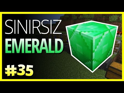 Sınırsız Emerald - Minecraft Türkçe Survival - Türkçe Minecraft - Bölüm 35