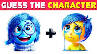 Guess the INSIDE OUT 2 Characters by Voice + Emoji | INSIDE OUT 2 Movie Quiz 😁😭😱🤢😡  Joy, Anxiety