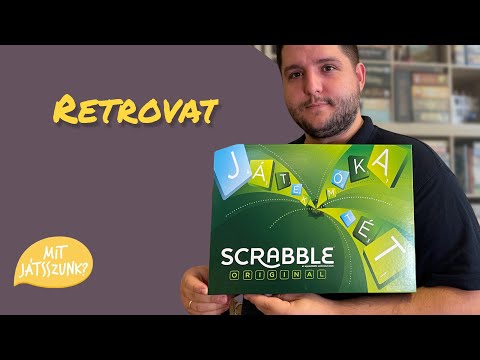 Scrabble Társasjátékos Retrovat - Mit Játsszunk?