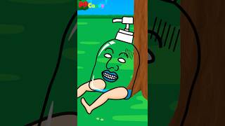 水が空っぽのジェルポンプおばけに給水チャージ！ #shorts #anime #animation #妖怪 #funny