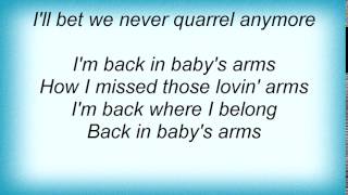 Amy Grant - Back In Baby's Arms Lyrics