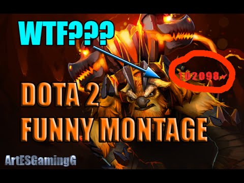 EARTHSHAKER 1 Hit - 1 KIll (no) | TOP MID HERO | Dota 2 FUNNY MONTAGE (DFM)