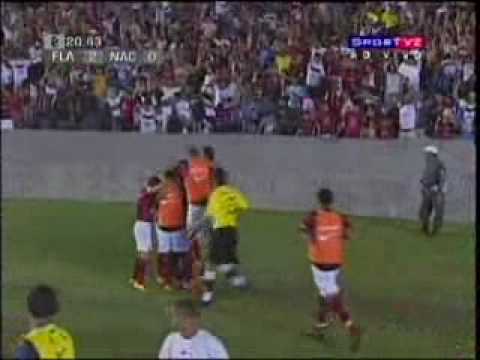Flamengo 2 X 0 Nacional (URU) - Libertadores 2008