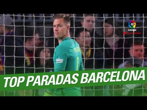 TOP 10 Saves FC Barcelona LaLiga Santander 2016/2017