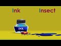 ABC Alphabet I For Ink I For Insect
