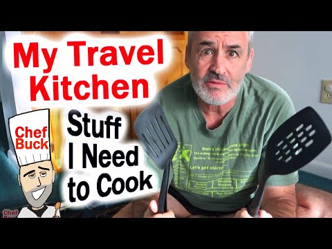 Travel Kitchen - my cooking essentials on the road