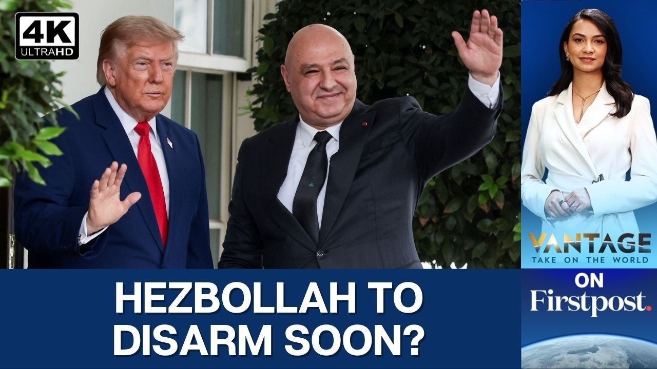 Trump Meets Lebanon's President As Israel-Hezbollah Conflict Escalates | Vantage on Firstpost | 4K