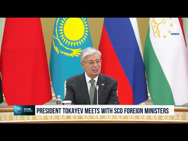 K. Tokayev, ŞİÖ'ye üye devletlerin dışişleri bakanlarıyla buluştu